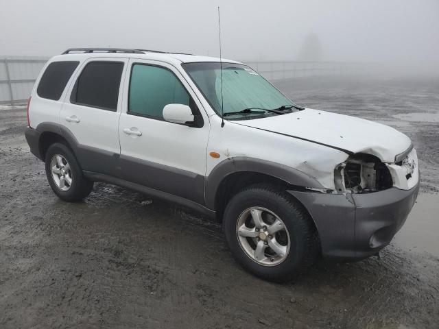 4F2YZ96145KM16514 - 2005 MAZDA TRIBUTE S WHITE photo 4