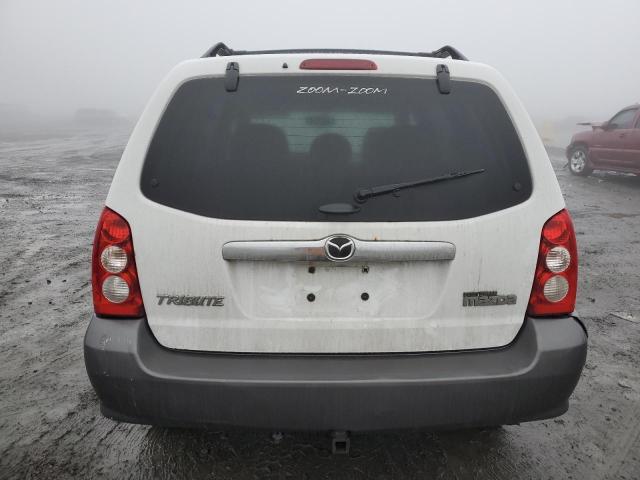 4F2YZ96145KM16514 - 2005 MAZDA TRIBUTE S WHITE photo 6