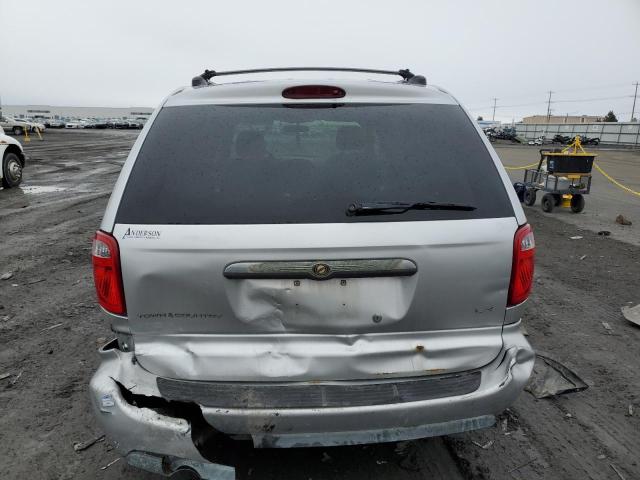 2A4GP44R96R611342 - 2006 CHRYSLER TOWN & COU LX SILVER photo 6