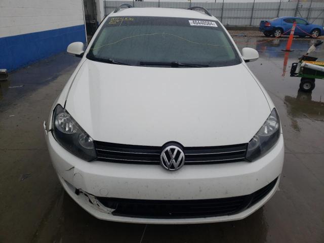 3VWML7AJ1EM600276 - 2014 VOLKSWAGEN JETTA TDI WHITE photo 5