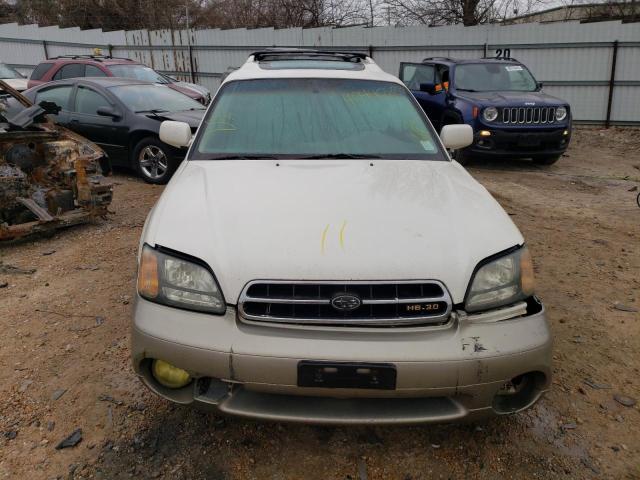 4S3BH806727628703 - 2002 SUBARU LEGACY OUTBACK H6 3.0 LL BEAN WHITE photo 5