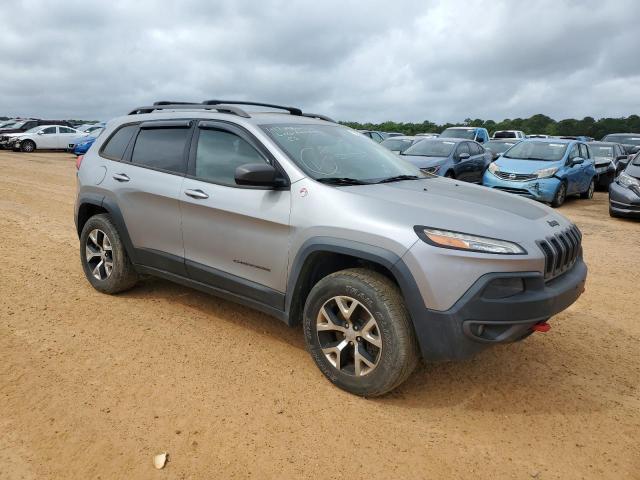 1C4PJMBS9FW786761 - 2015 JEEP CHEROKEE TRAILHAWK 银色 照片 4