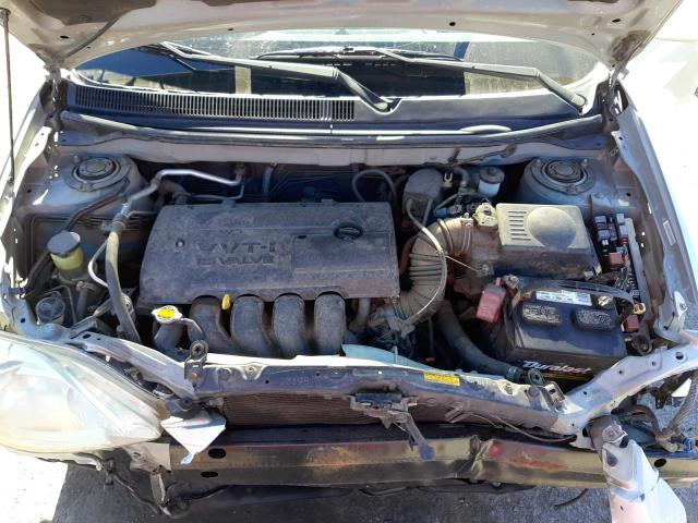 2T1KR32E33C049745 - 2003 TOYOTA CORROLA IM XR SILVER photo 11