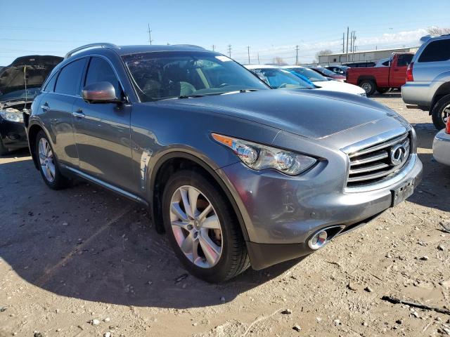 JN8CS1MU4EM450331 - 2014 INFINITI QX70 GRAY photo 4