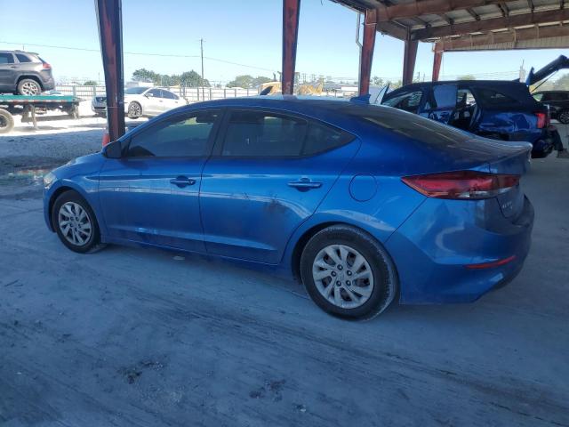 5NPD74LF4HH212550 - 2017 HYUNDAI ELANTRA SE BLUE photo 2