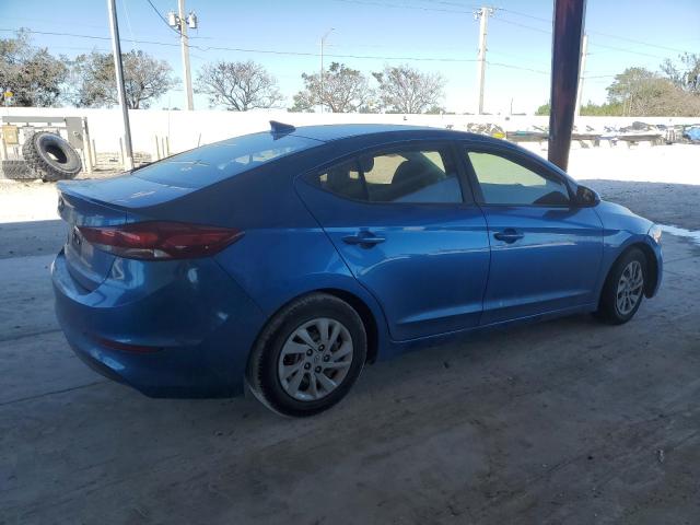 5NPD74LF4HH212550 - 2017 HYUNDAI ELANTRA SE BLUE photo 3