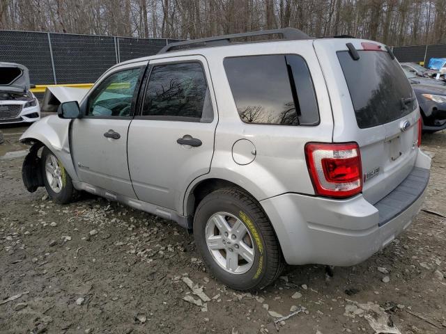 1FMCU59349KA91900 - 2009 FORD ESCAPE HYBRID SILVER photo 2