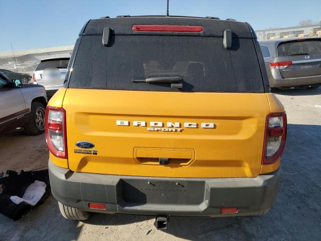 3FMCR9D99MRA28431 - 2021 FORD BRONCO SPO BADLANDS YELLOW photo 6