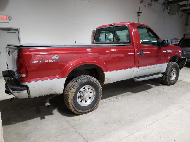3FTNF21L83MB32143 - 2003 FORD F250 SUPER DUTY RED photo 3