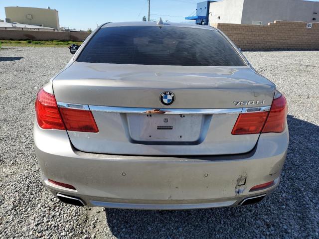 WBAKB8C56BCY66440 - 2011 BMW 750 LI SILVER photo 6