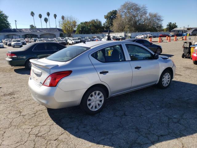 3N1CN7AP7EL851471 - 2014 NISSAN VERSA S SILVER photo 3