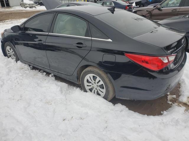 5NPEB4AC0BH034414 - 2011 HYUNDAI SONATA GLS BLACK photo 2