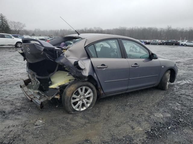 JM1BK32F271620553 - 2007 MAZDA 3 I GRAY photo 3