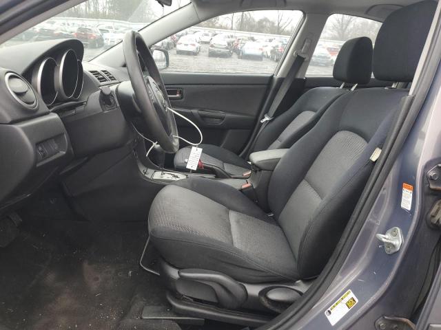 JM1BK32F271620553 - 2007 MAZDA 3 I GRAY photo 7