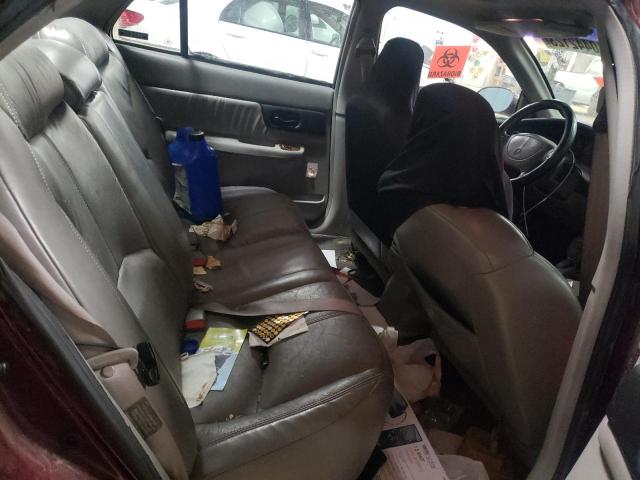 2G4WF5213X1452305 - 1999 BUICK REGAL GS მუქწითელი ფოტო 10