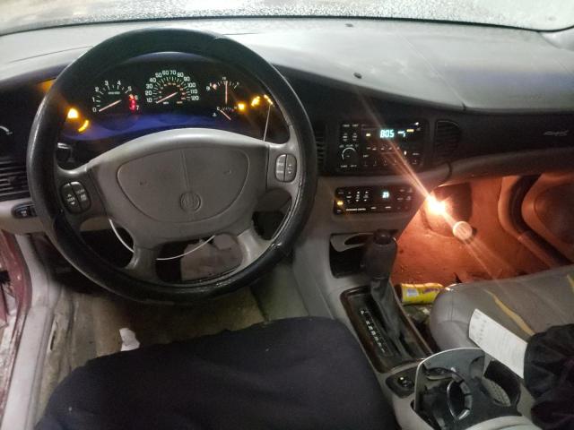 2G4WF5213X1452305 - 1999 BUICK REGAL GS მუქწითელი ფოტო 8