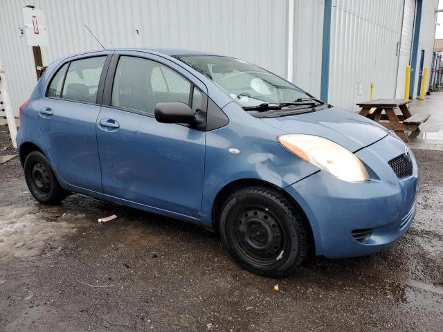 JTDKT923975112899 - 2007 TOYOTA YARIS BLUE photo 4