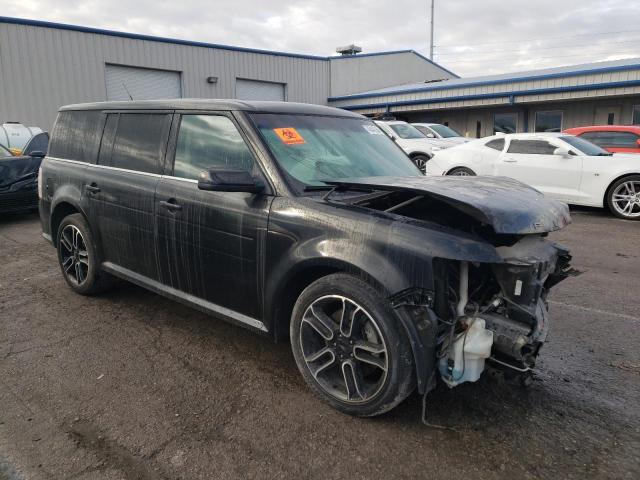 2FMGK5C86EBD12316 - 2014 FORD FLEX SEL BLACK photo 4