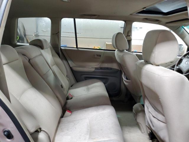 JTEDP21A240010451 - 2004 TOYOTA HIGHLANDER BASE بيج صورة 10