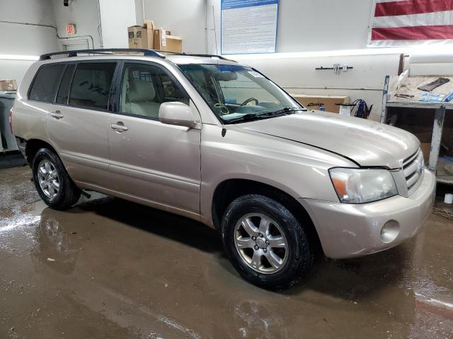 JTEDP21A240010451 - 2004 TOYOTA HIGHLANDER BASE BEIGE photo 4