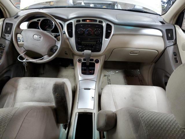 JTEDP21A240010451 - 2004 TOYOTA HIGHLANDER BASE بيج صورة 8