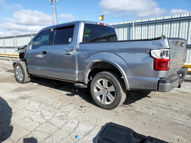 1FTEW1E46LFC01571 - 2020 FORD F150 SUPERCREW SILVER photo 2