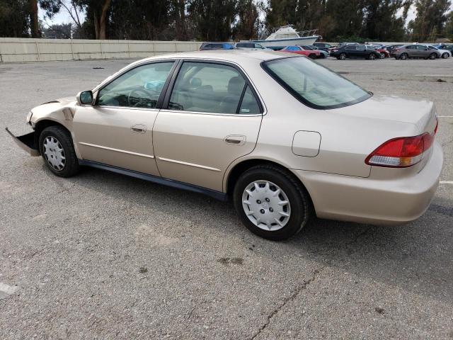 JHMCG66561C002039 - 2001 HONDA ACCORD LX TAN photo 2