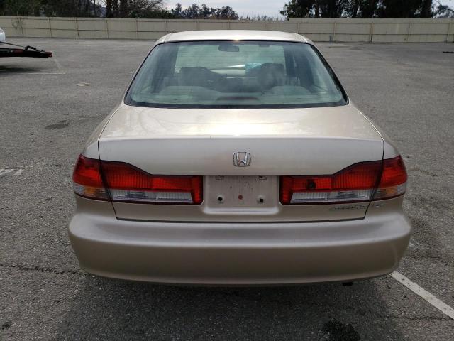 JHMCG66561C002039 - 2001 HONDA ACCORD LX TAN photo 6