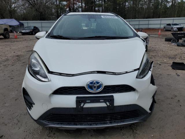 JTDKDTB3XK1620535 - 2019 TOYOTA PRIUS C WHITE photo 5