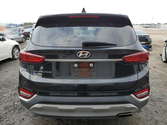 5NMS33ADXLH225968 - 2020 HYUNDAI SANTA FE SEL BLACK photo 6