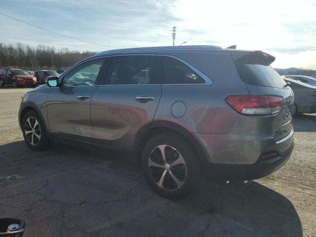 5XYPHDA57JG362895 - 2018 KIA SORENTO EX GRAY photo 2