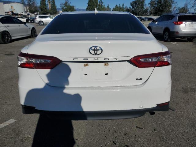 4T1B11HK1KU851281 - 2019 TOYOTA CAMRY L WHITE photo 6