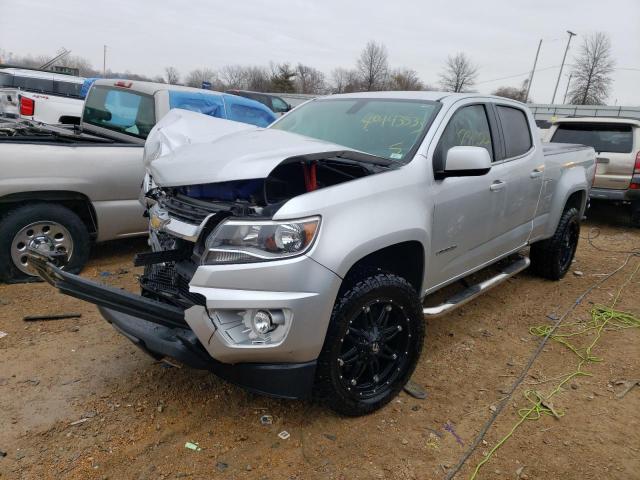 1GCGTBE32F1205939 - 2015 CHEVROLET COLORADO L SILVER photo 1