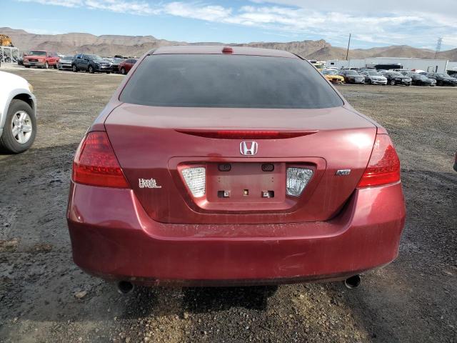 1HGCM66556A061243 - 2006 HONDA ACCORD EX MAROON photo 6