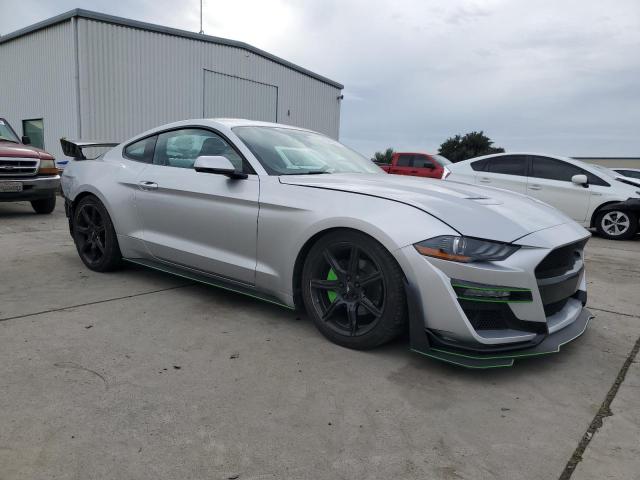 1FA6P8TH9K5119151 - 2019 FORD MUSTANG SILVER photo 4