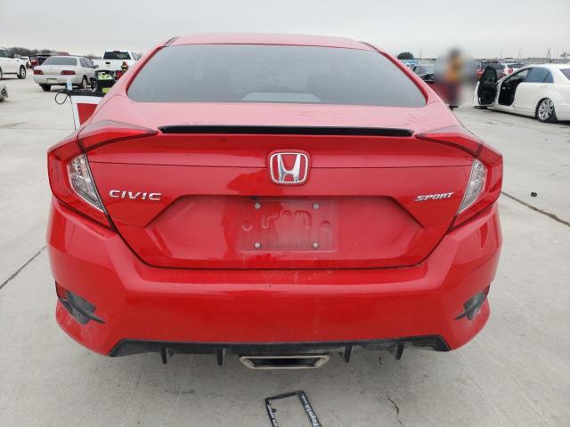 2HGFC2F88LH520118 - 2020 HONDA CIVIC SPOR RED photo 6