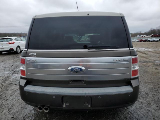 2FMGK5DC8BBD24160 - 2011 FORD FLEX LIMITED BROWN photo 6