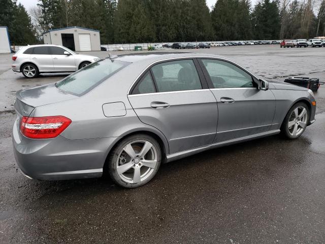 WDDHF8HB5BA509008 - 2011 MERCEDES-BENZ E 350 4MATIC GRAY photo 3