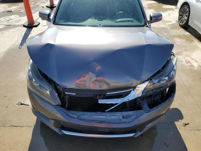 1HGCR2F80EA028394 - 2014 HONDA ACCORD EXL GRAY photo 11