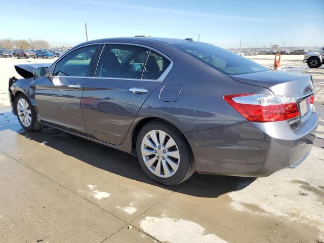 1HGCR2F80EA028394 - 2014 HONDA ACCORD EXL GRAY photo 2