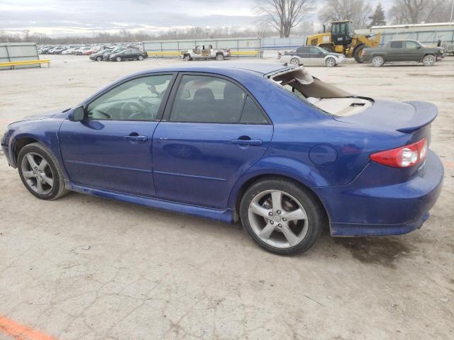 1YVHP80C255M40894 - 2005 MAZDA 6 I BLUE photo 2