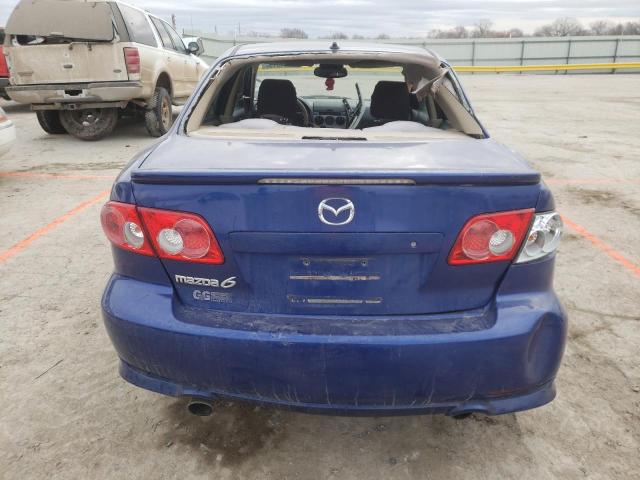 1YVHP80C255M40894 - 2005 MAZDA 6 I BLUE photo 6