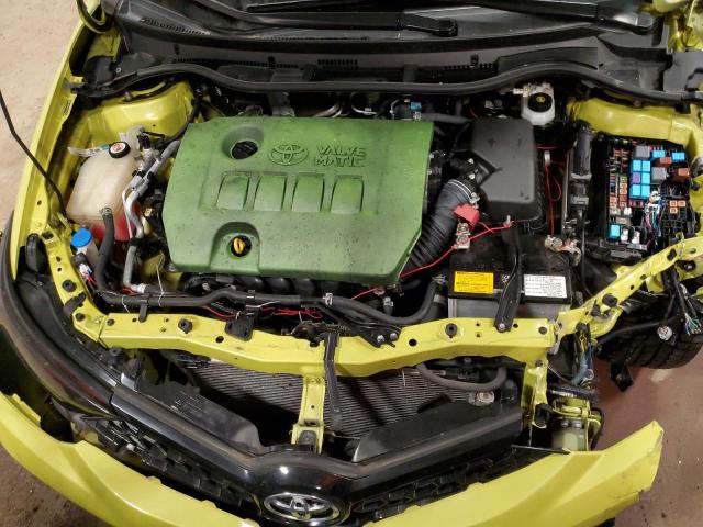 JTNKARJE3JJ574328 - 2018 TOYOTA COROLLA IM GREEN photo 11