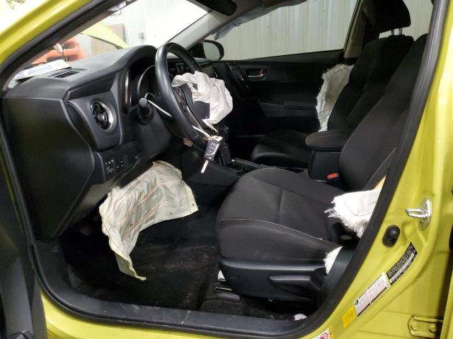 JTNKARJE3JJ574328 - 2018 TOYOTA COROLLA IM GREEN photo 7