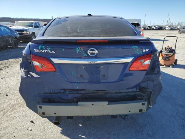 3N1AB7AP3GY269647 - 2016 NISSAN SENTRA S BLUE photo 6