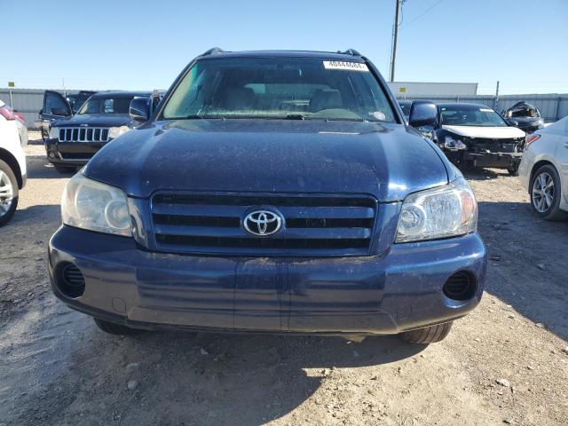 JTEEP21A070215470 - 2007 TOYOTA HIGHLANDER SPORT BLUE photo 5