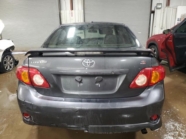 1NXBU4EEXAZ209034 - 2010 TOYOTA COROLLA BASE GRAY photo 6