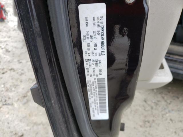 2D4RN3D10AR434880 - 2010 DODGE GRAND CARA HERO BLACK photo 13