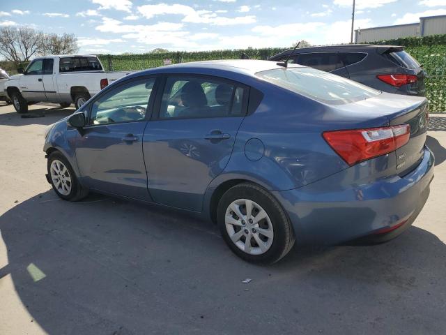 KNADM4A32G6539147 - 2016 KIA RIO LX BLUE photo 2