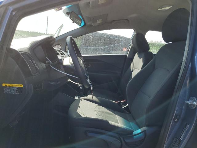 KNADM4A32G6539147 - 2016 KIA RIO LX BLUE photo 7